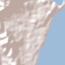 Mission Beach Terrain Map