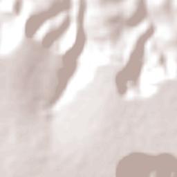 Presidente Olegário Terrain Map