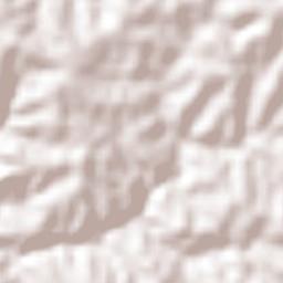 São Gonçalo do Abaeté Terrain Map