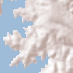 Três Ranchos Terrain Map