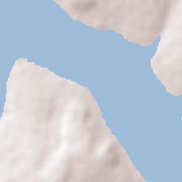 Cachoeira Dourada Terrain Map