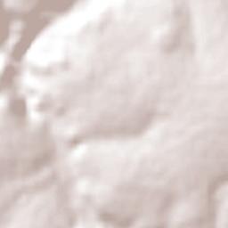 Indianópolis Terrain Map