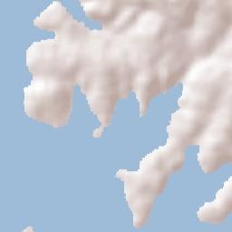 Rubinéia Terrain Map