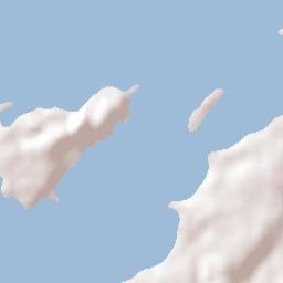 Dampier Terrain Map