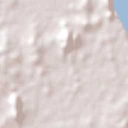 Blacks Beach Terrain Map