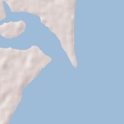 East Mackay Terrain Map