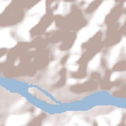 São Fidélis Terrain Map