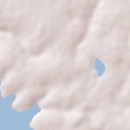 Pedrinhas Paulista Terrain Map