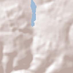 Águas de Santa Bárbara Terrain Map