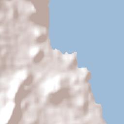 Yeppoon city centre Terrain Map