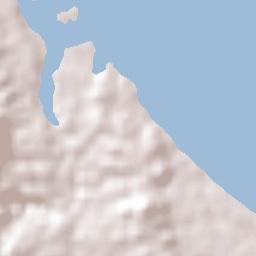 Tannum Sands Terrain Map