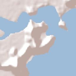 Praia Grande Terrain Map
