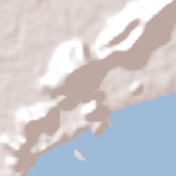Guarujá Terrain Map