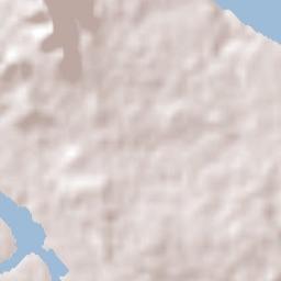 Gladstone Terrain Map