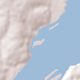 Salto del Guairá Terrain Map