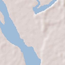 Puerto Rosario Terrain Map