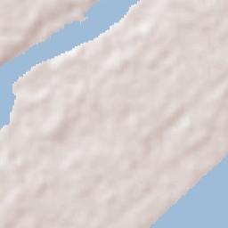 Ilha Comprida Terrain Map