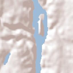 Ciudad del Este Terrain Map