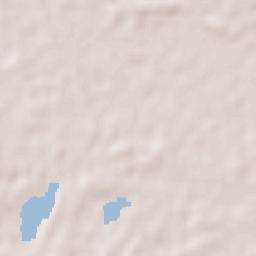 Laguna Limpia Terrain Map