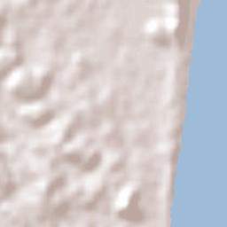 Peregian Beach Terrain Map