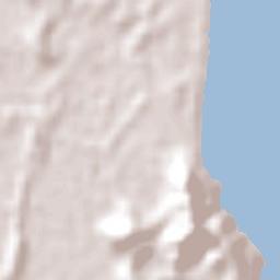 Coolum Beach Terrain Map