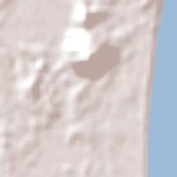 Yaroomba Terrain Map