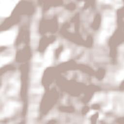 Cunha Porã Terrain Map