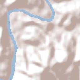 Águas de Chapecó Terrain Map