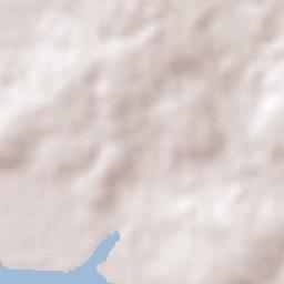 Encarnación Terrain Map