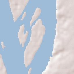 Empedrado Terrain Map