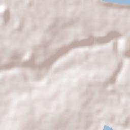 Virginia Terrain Map