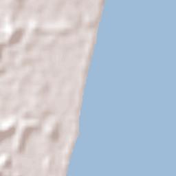 Pottsville Terrain Map