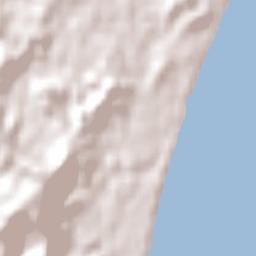 Suffolk Park Terrain Map