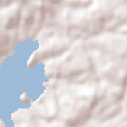 Quinze de Novembro Terrain Map