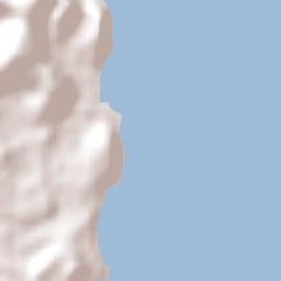 Skennars Head Terrain Map