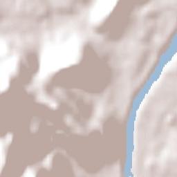Encantado Terrain Map