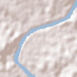 Lajeado Terrain Map