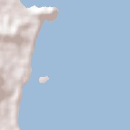 Woolgoolga Terrain Map