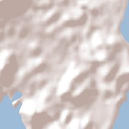 Bonny Hills Terrain Map