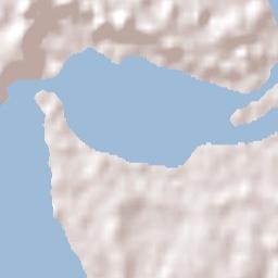 Perth city centre Terrain Map