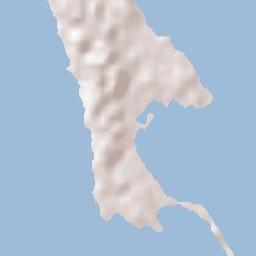 Garden Island Terrain Map