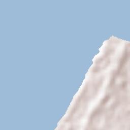 Halls Head Terrain Map