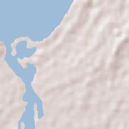 Mandurah Terrain Map
