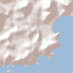 Fingal Bay Terrain Map