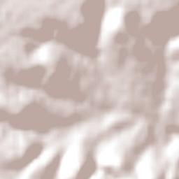 Grahamstown Terrain Map