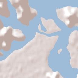 St Huberts Island Terrain Map