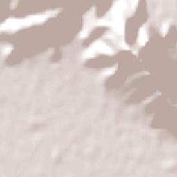 Las Cabras Terrain Map