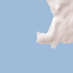 Colonia del Sacramento Terrain Map