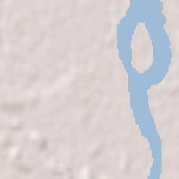 Delta del Tigre Terrain Map