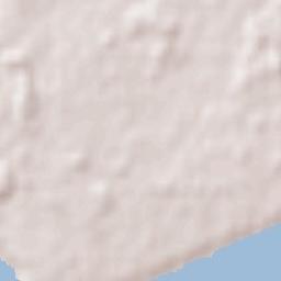 Atlántida Terrain Map